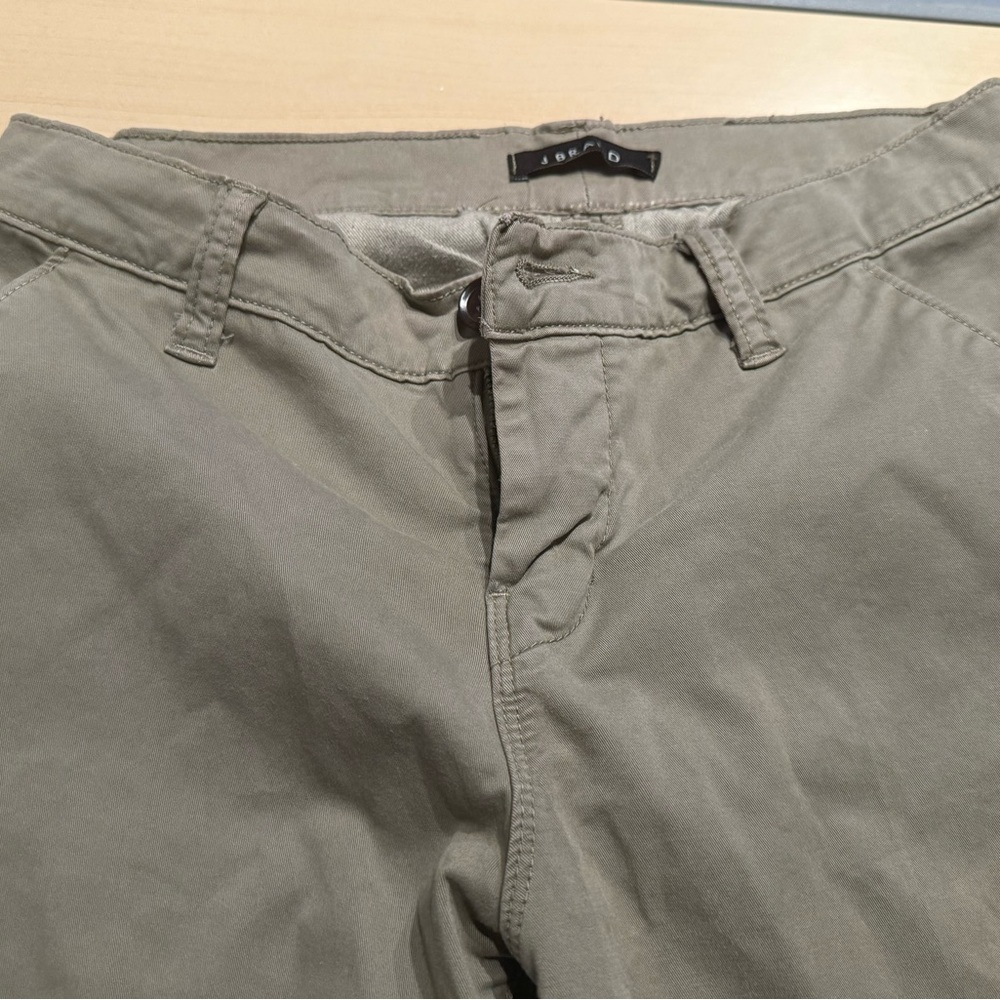 J Brand Khaki Cotton Pants
